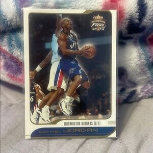 Micheal Jordan Washington Wizards Trading Card